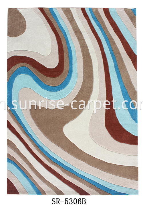 Hand Tufted Carpets With Novel Designs 1